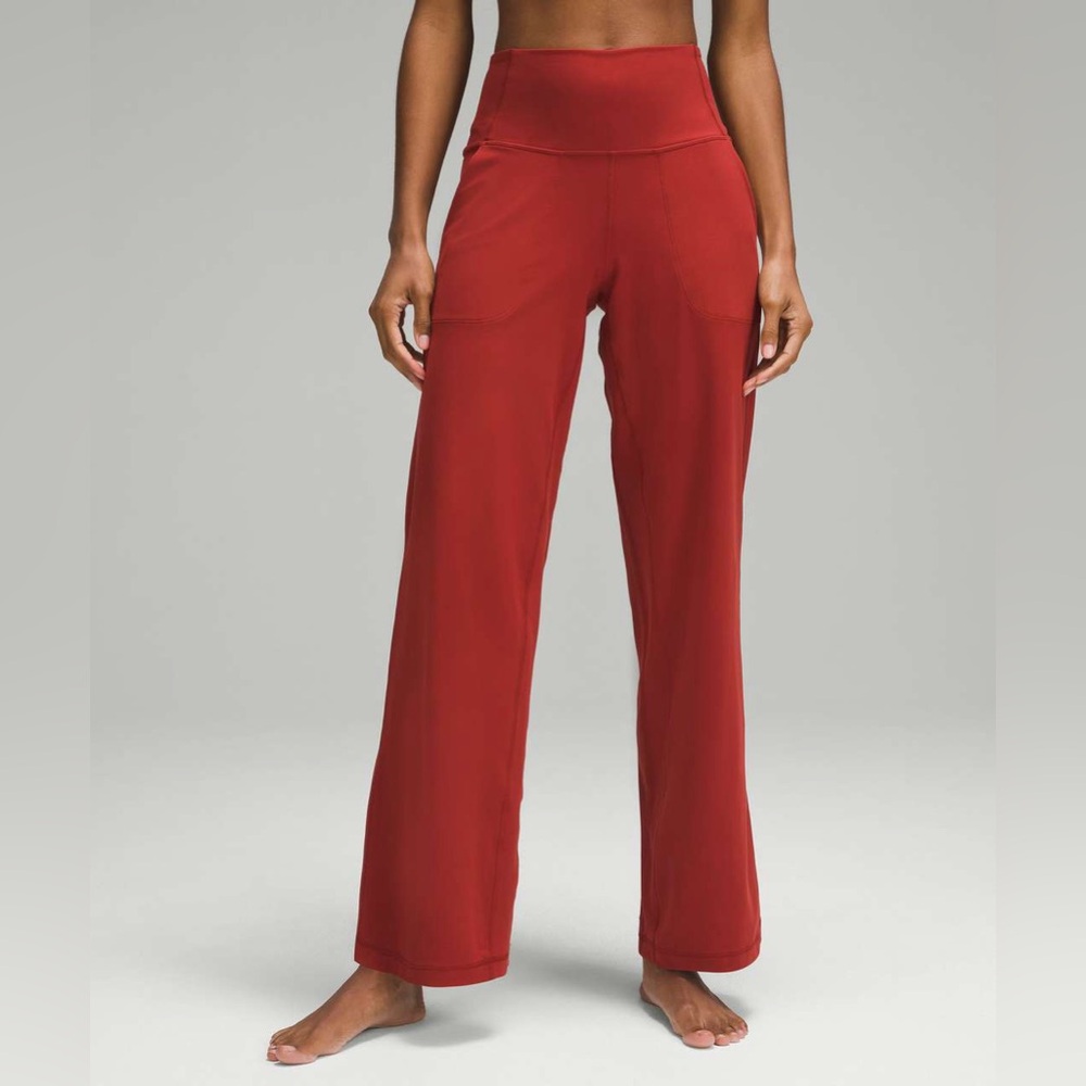 Lululemon Align High-Rise Wide-Leg Pant in Terra Orange